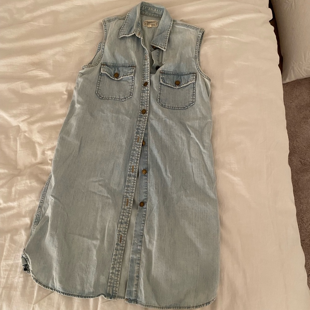 Current Elliot light denim dress size 2